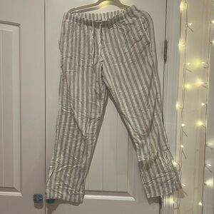 Stars Above Stripped PJ Pants